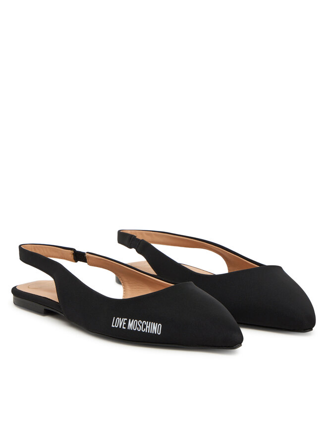 LOVE MOSCHINO Balerina LOVE MOSCHINO JA11021G1NIM000036 Fekete