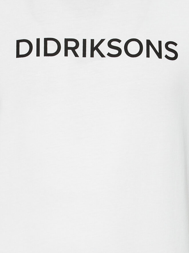 Didriksons Didriksons Camiseta Harald 505551 Blanco Regular Fit