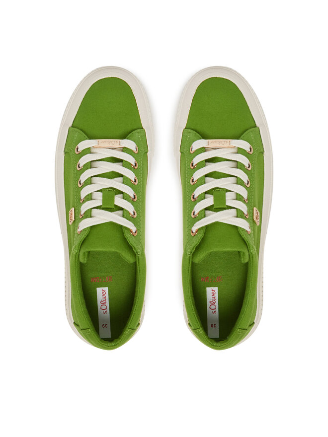 s.Oliver Sneakersy s.Oliver 5-23625-44 Zielony