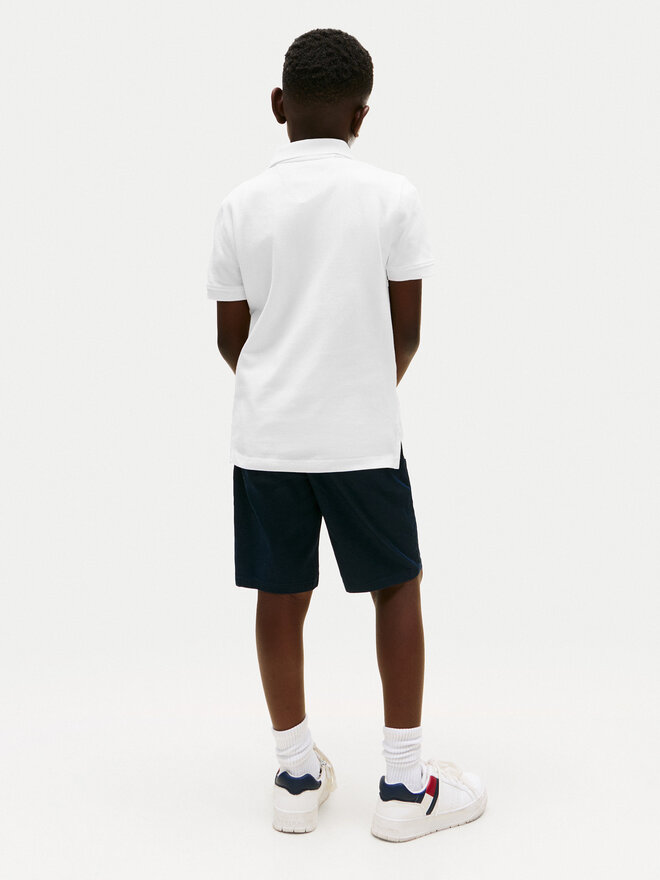 Tommy Hilfiger Tommy Hilfiger Polo Flag KB0KB09714 Λευκό Regular Fit