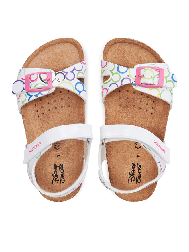 Geox Sandále Geox J Adriel Girl J158MC 000FC C0653 S Biela