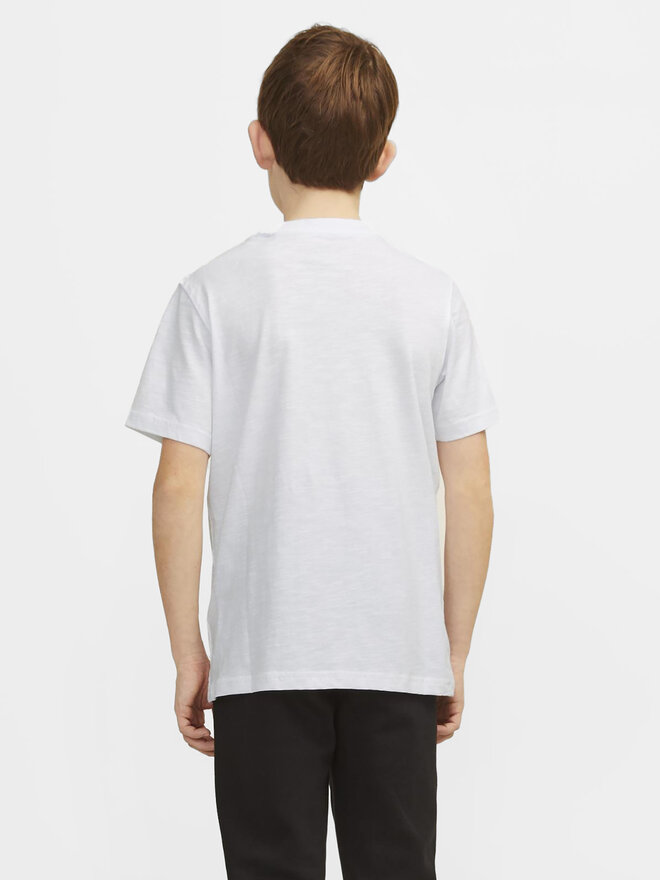 Jack&Jones Junior Jack&Jones Junior Marškinėliai Lafayette 12253973 Balta Standard Fit