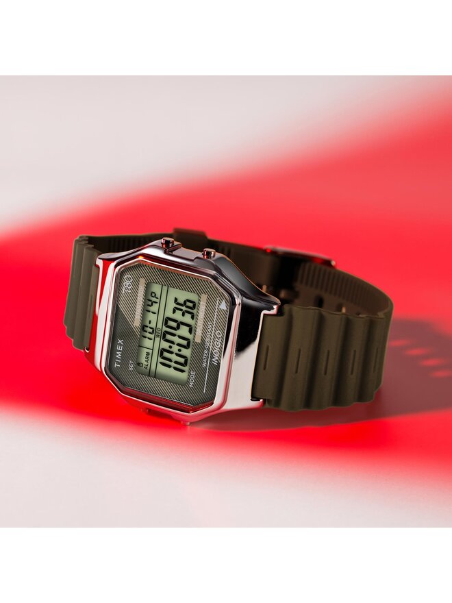 Timex Pulkstenis Timex T80 TW2V41100 Haki