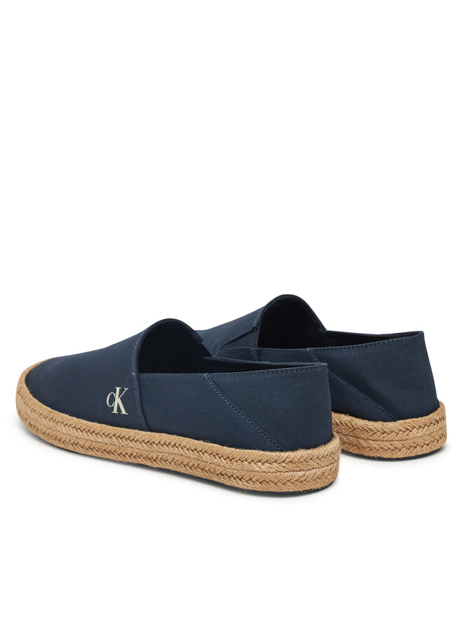 Calvin Klein Jeans Espadryle Calvin Klein Jeans Inj Espadrille Cv YM0YM01251 Granatowy