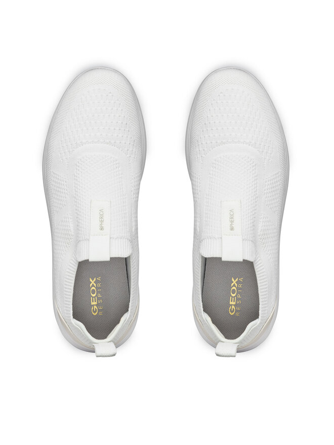 Geox Sneakersy Geox U Spherica U25BYA 0006K C1000 Biela
