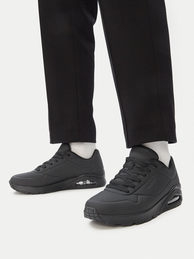 Skechers Sneakers Skechers Uno-Stand On Air 52458/BBK Schwarz
