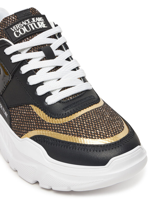 Versace Jeans Couture Sneakersy Versace Jeans Couture 78VA3SC4 Czarny
