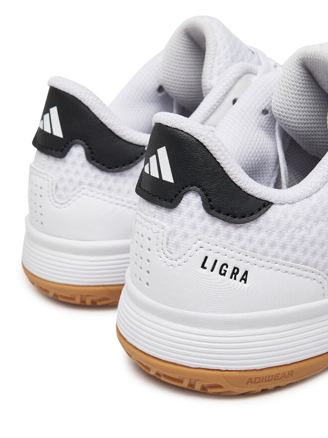 adidas Sálovky adidas Ligra 8 Indoor Shoes Kids IH8244 Bílá