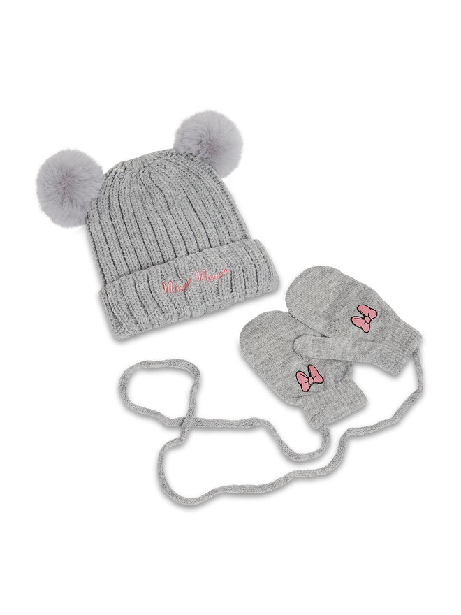 OVS Conjunto de guantes y gorro OVS 1344053 Gris