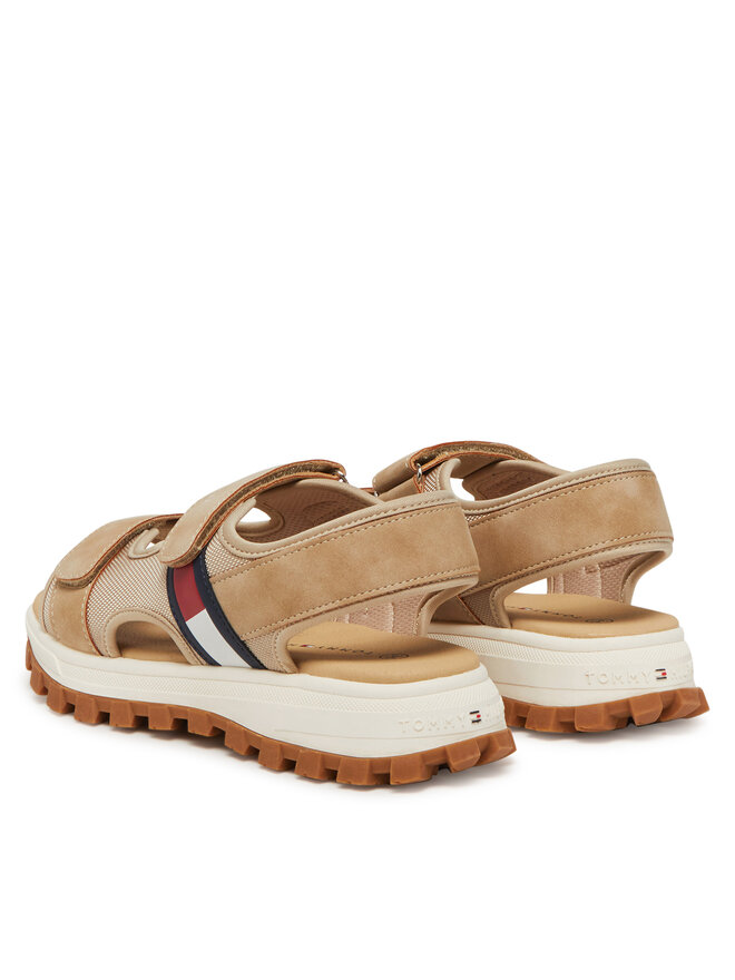 Tommy Hilfiger Sandały Tommy Hilfiger T3B2-33901-1692500 S Beżowy