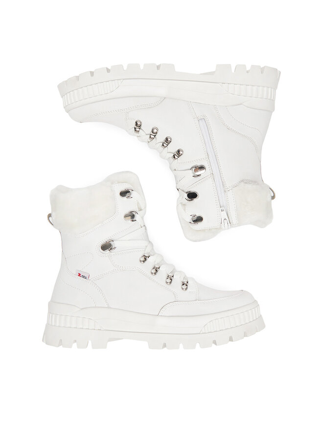 Rieker Schnürschuhe Rieker CEO-W2174-80 Weiß