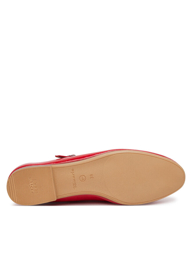 Tamaris Baleriny Tamaris 1-22122-42 Czerwony