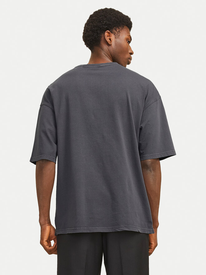 Jack&Jones Jack&Jones Marškinėliai Charge 12268270 Pilka Oversize