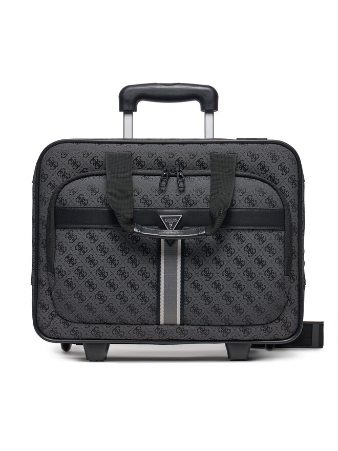 Guess Самолетен куфар за ръчен багаж Guess TMNAST P5143 Черен