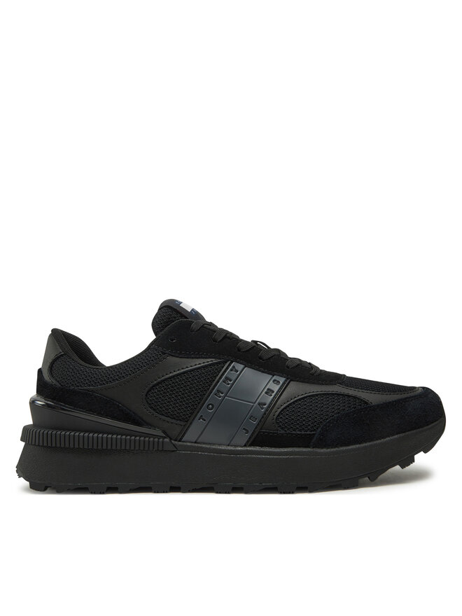 Tommy Jeans Sneakersy Tommy Jeans Tjm Technical Runner Ess EM0EM01537 Czarny