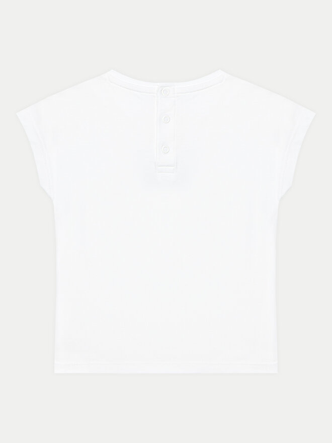 Guess Guess Camiseta K5GI12 K6YW4 Blanco Boxy Fit