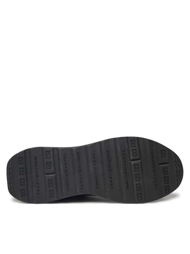 Tommy Hilfiger Αθλητικά Tommy Hilfiger Retro Runner Mix Rwb FM0FM05371 Μαύρο