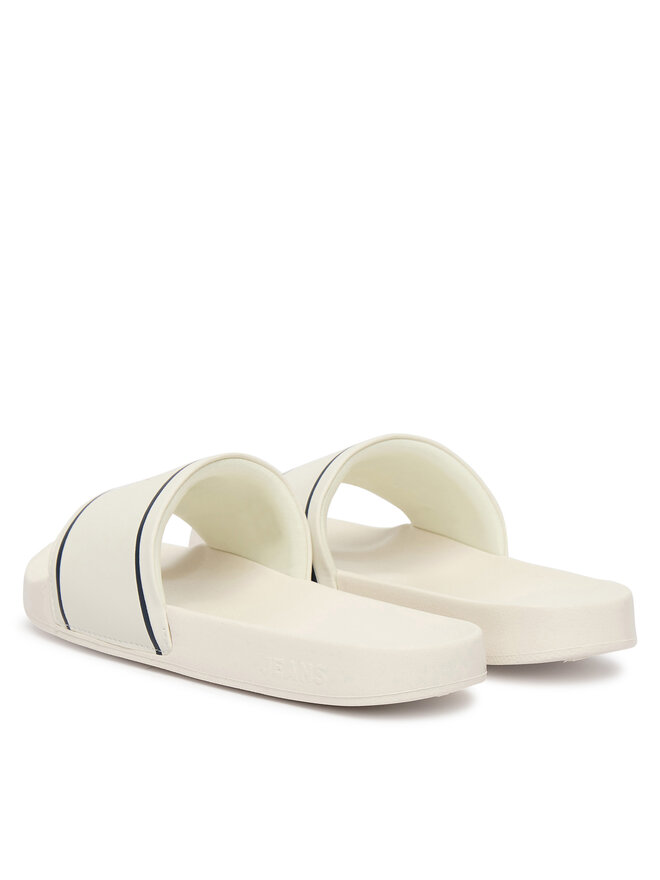 Tommy Jeans Pantoletten Tommy Jeans Tjw Poolslides EN0EN02976 Weiß