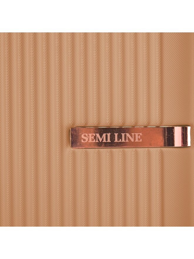 Semi Line Βαλίτσα Καμπίνας Semi Line T5663-3 Χρυσό