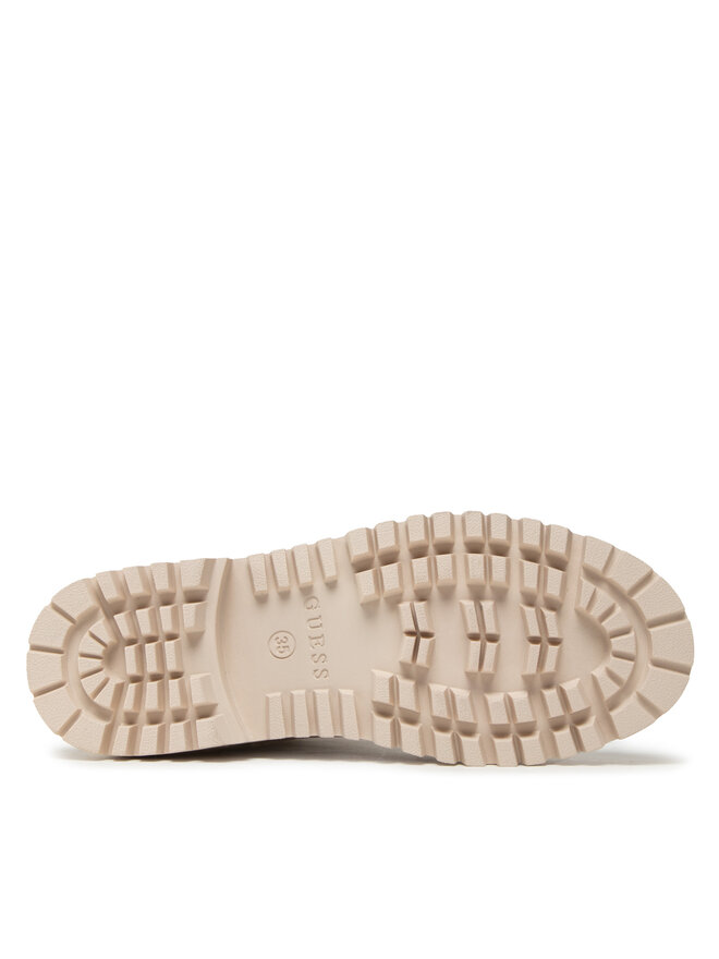 Guess Μποτάκια με λάστιχο Guess Oakess FL7OAK LEA10 Μπεζ