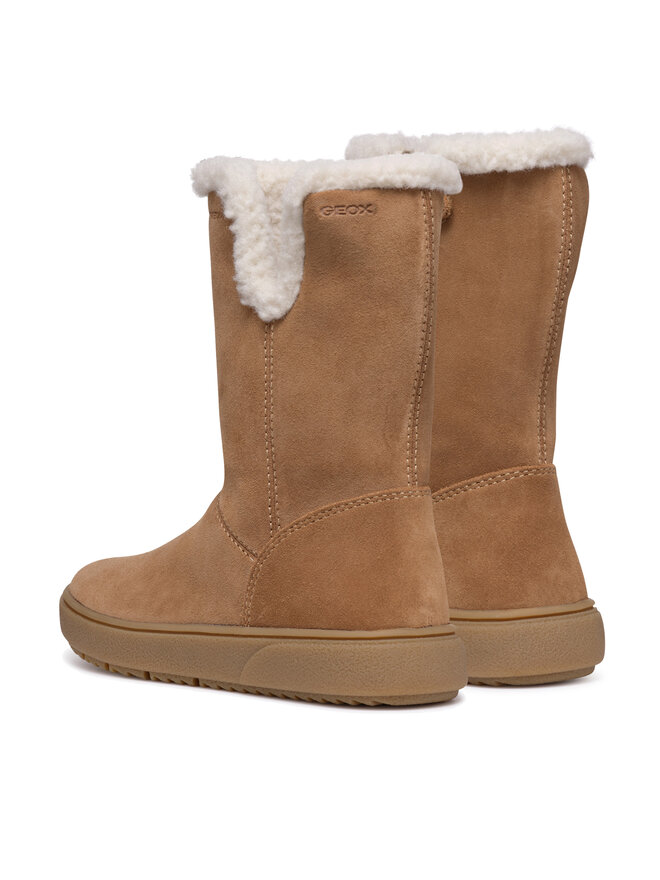 Geox Čižmy Geox J Theleven Girl Wpf J46HYA 00022 C6627 S Hnedá