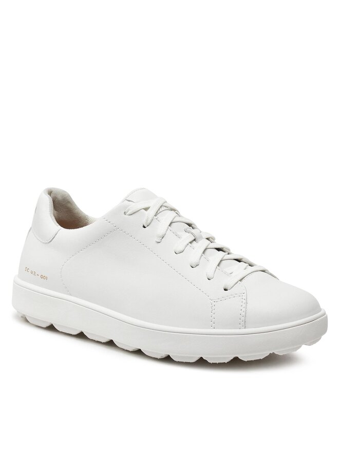Geox Sneakersy Geox U Spherica Ecub-1 U45GPC 00085 C1000 Biały