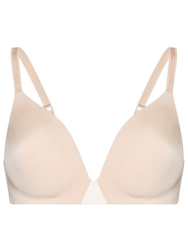 Chantelle Chantelle Безшовний бюстгальтер Absolute Invisible Ohne Bugel C15G80 Бежевий