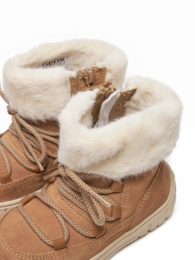 Bottes Geox B Omar Girl Wpf B462LA 00022 C6627 S Marron chaussures