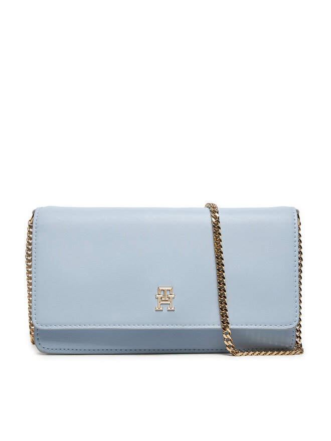Tommy Hilfiger Сумка Tommy Hilfiger Th Refined Chain Crossover AW0AW16109 Блакитний