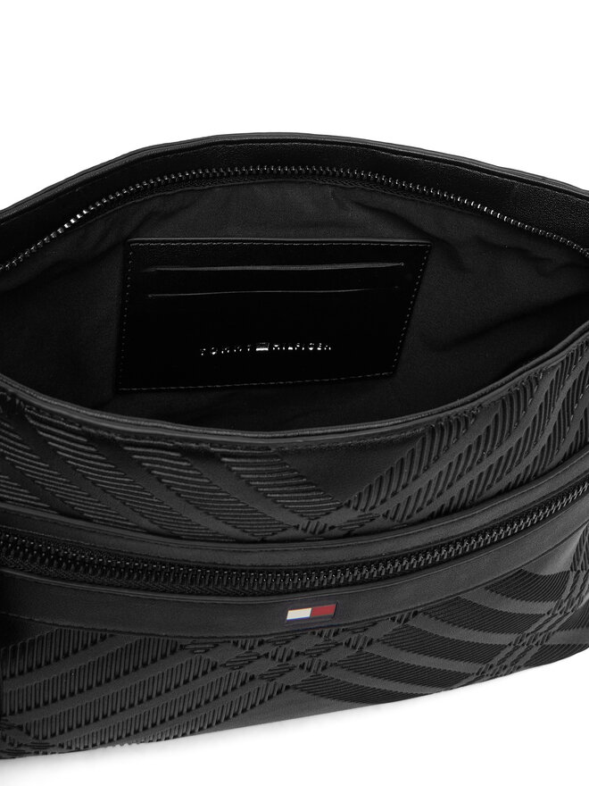 Tommy Hilfiger Umhängetasche Tommy Hilfiger Th Corp Pouch AM0AM14761 Schwarz