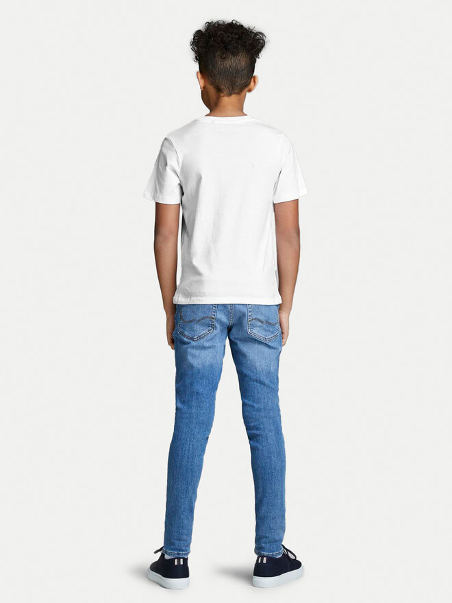Jack&Jones Junior Jack&Jones Junior Majica 12152730 Bela Regular Fit