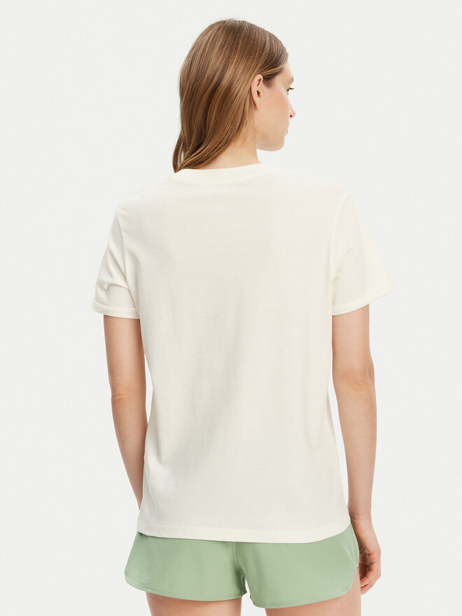 Roxy Roxy Camiseta ERJZT05911 Écru Regular Fit