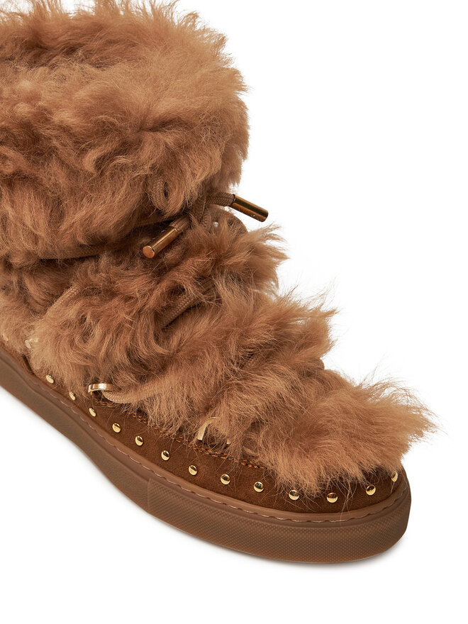 Inuikii Botas de nieve Inuikii Long Curly 75202-051 Marrón