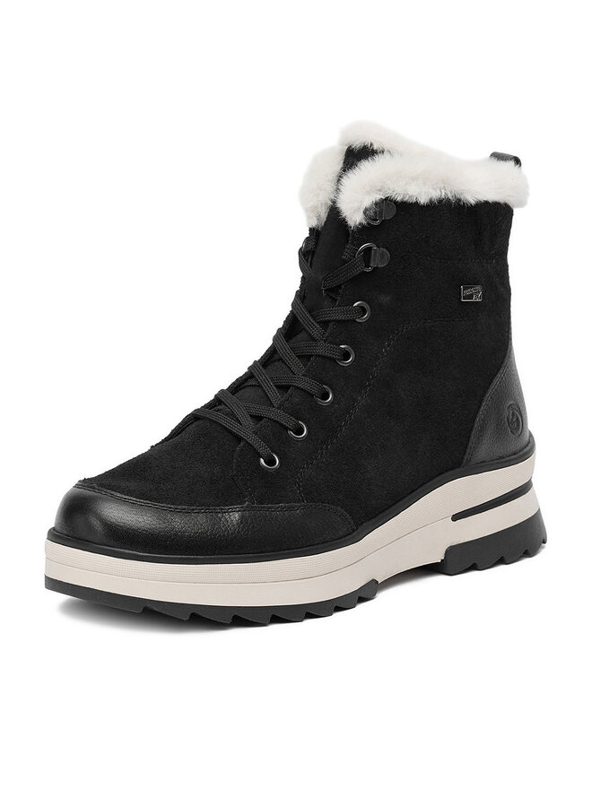 Remonte Schnürschuhe Remonte CEO-D2B76-03 Schwarz
