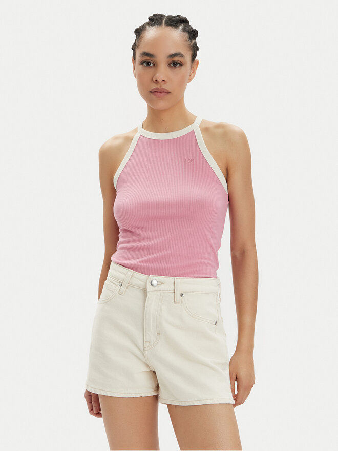 Lee Lee Top 112350227 Ružičasta Slim Fit