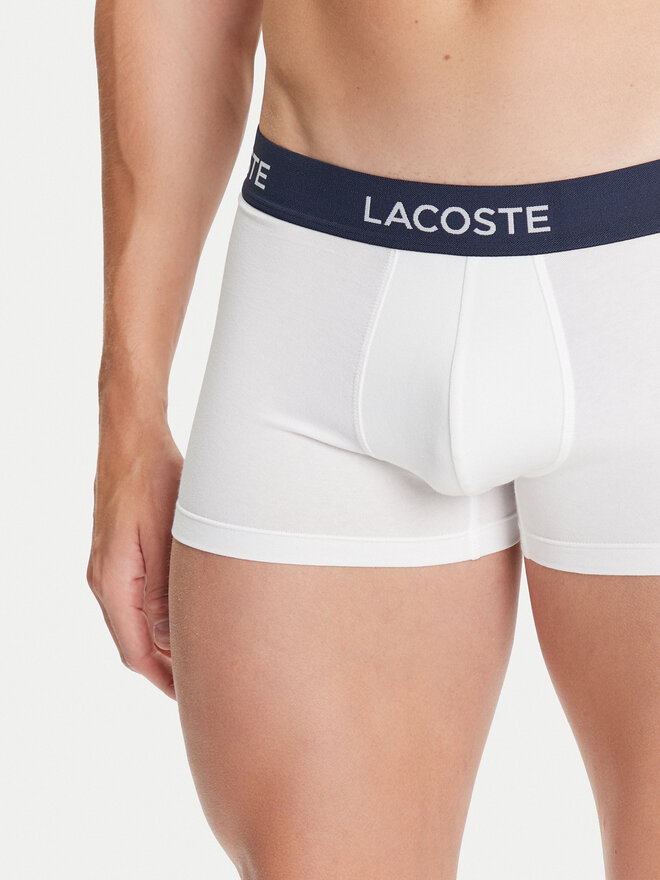 Lacoste Lacoste Σετ μποξεράκια 5 τμχ. 5H1292 Λευκό
