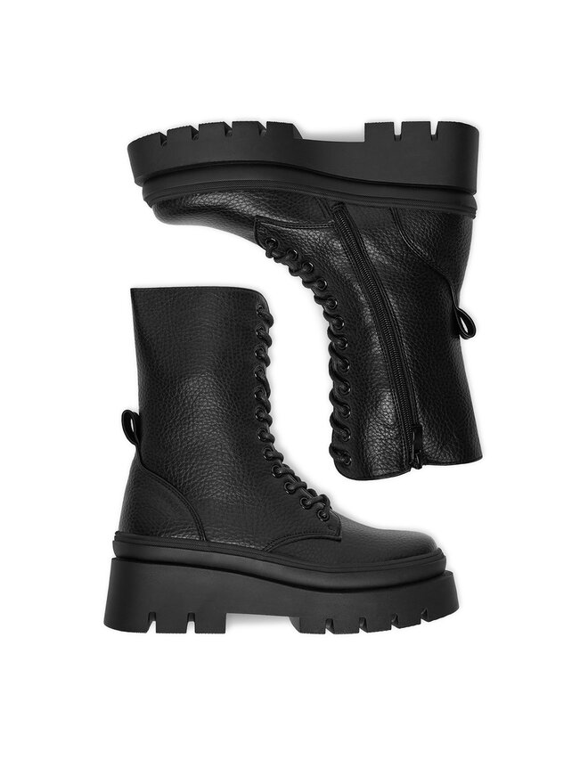 DeeZee Schnürschuhe DeeZee 60063-12 Schwarz