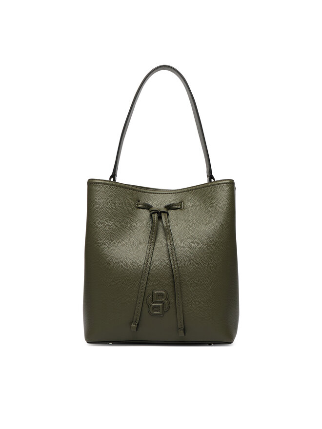 BOSS Handtasche BOSS Anett Drawstring 50567602 Dunkelgrün