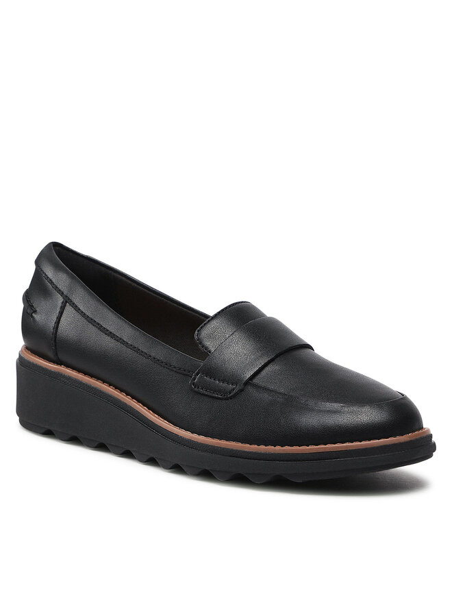 Clarks Lordsy Clarks Sharon Gracie 261568164 Černá