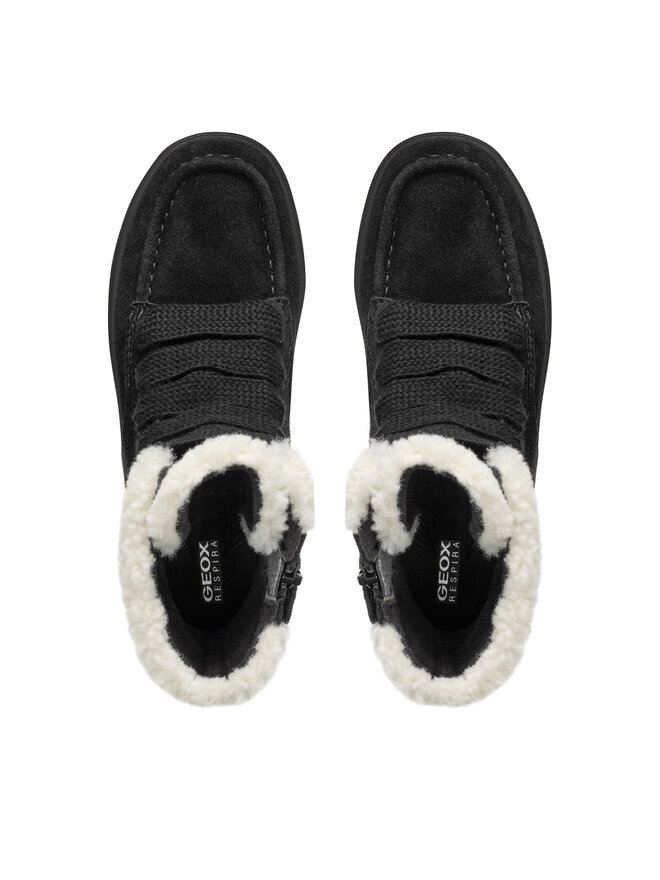 Geox Csizma Geox J Theleven Girl Wpf J46HYC 00022 C9999 S Fekete