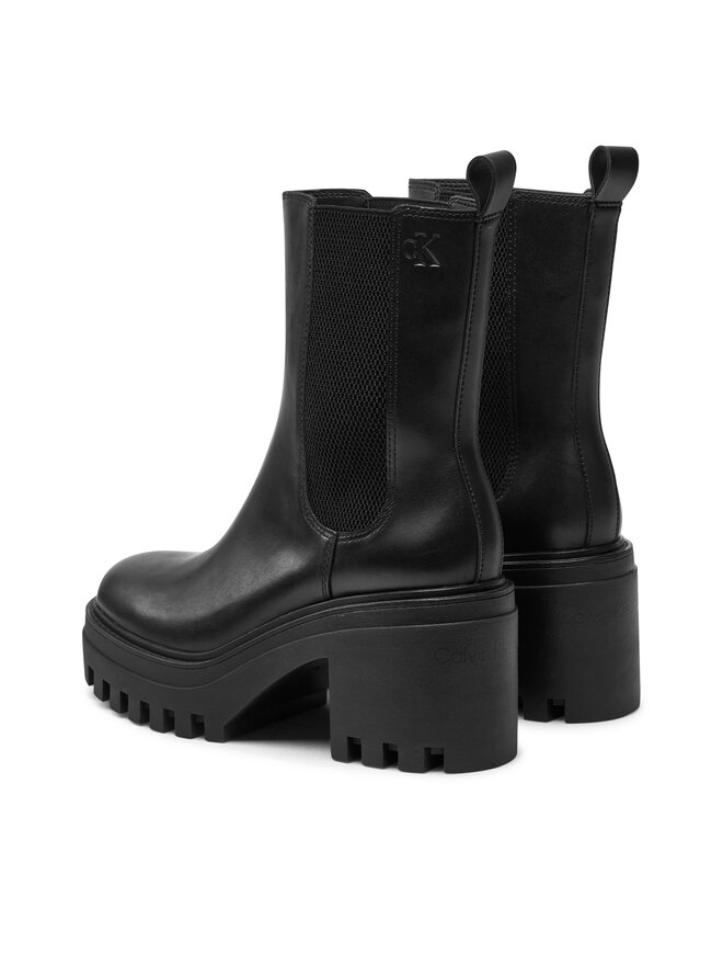 Calvin Klein Jeans Čizme Calvin Klein Jeans Chunky YW0YW01547 Crna