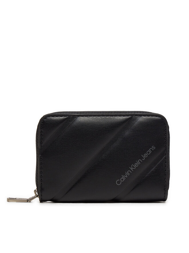 Calvin Klein Jeans Kleine Damen Geldbörse Calvin Klein Jeans K60K612256 Schwarz