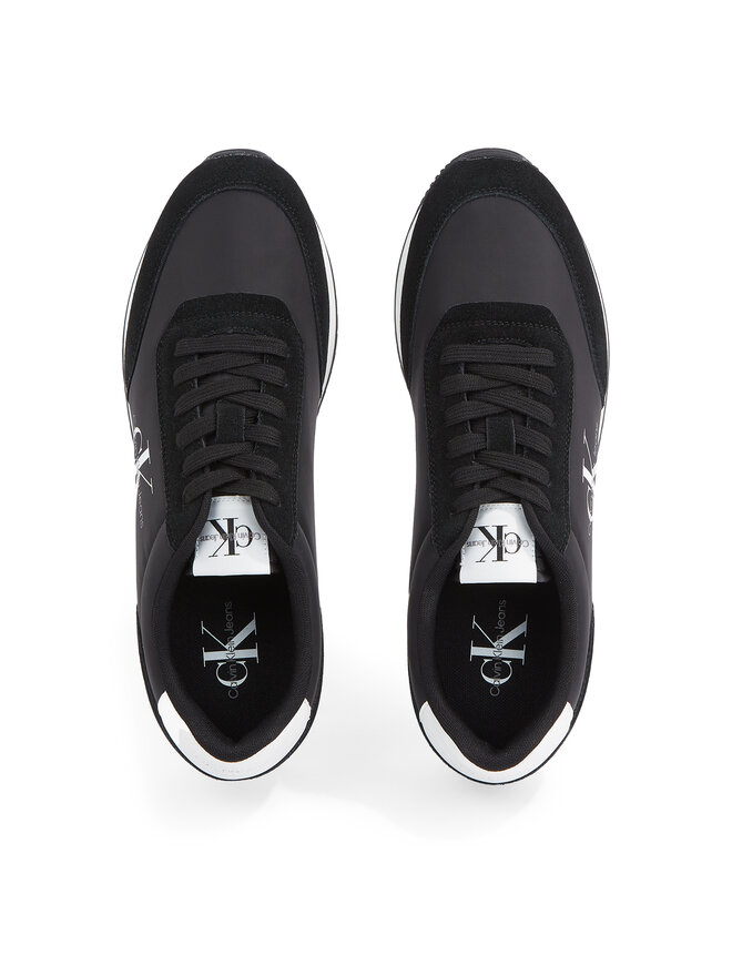Calvin Klein Jeans Sneakersy Calvin Klein Jeans Retro Runner Su-Ny Mono YM0YM00746 Černá