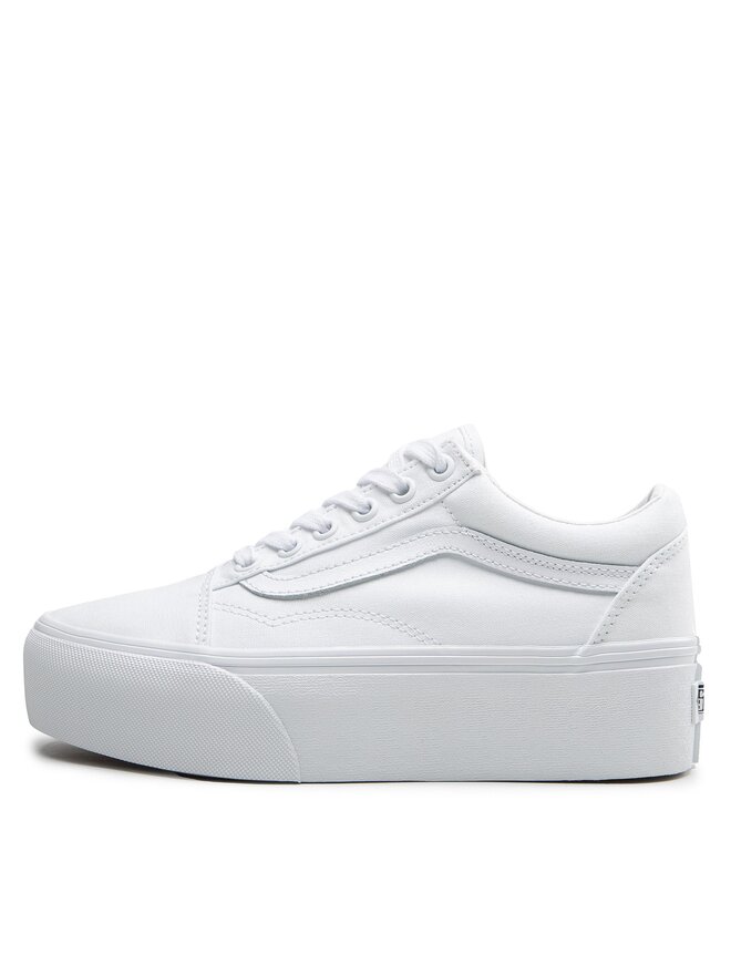 Vans Tenisówki Vans Old Skool Stacked VN0A7Q5MW001 Biały