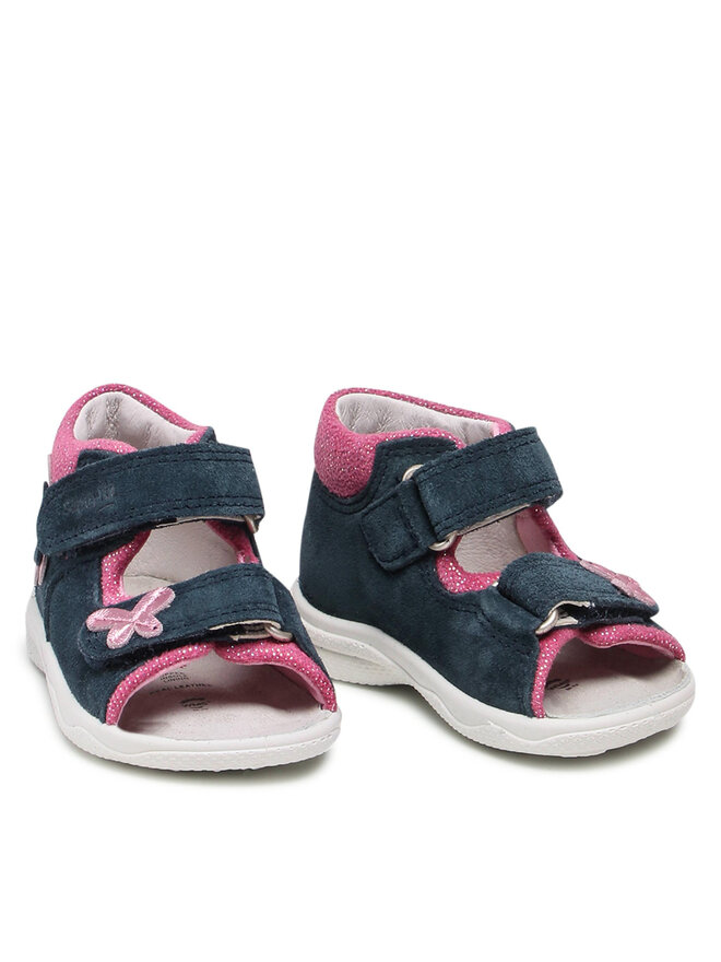 Superfit Sandály Superfit 1-000069-8000 M Tmavomodrá