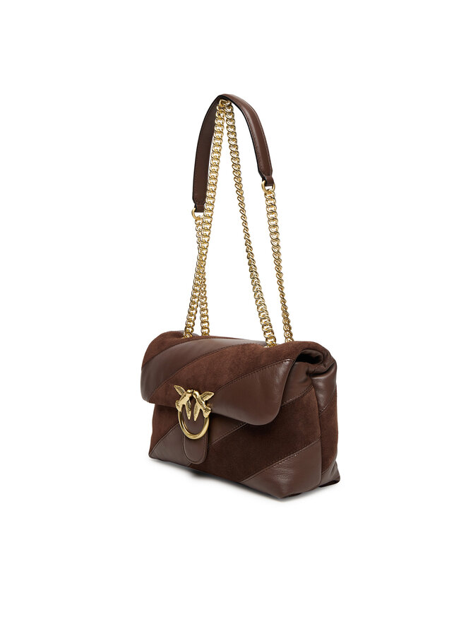 PINKO Handtasche PINKO Love Puff Classic Cl Al 25-26 PLTT 100038 A2JY Braun