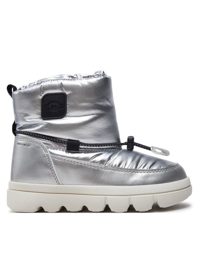 Geox Čizme za snijeg Geox J WILLABOOM GIRL B A J46HWE 0LVNF C0474 M Srebrna