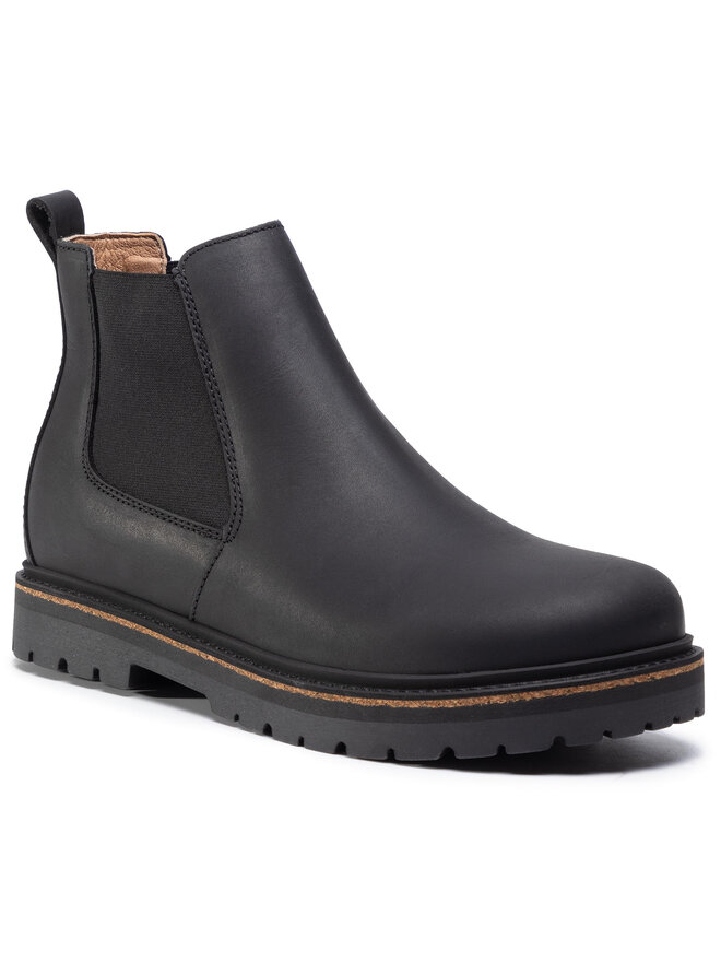 Birkenstock Gležnjarji Chelsea Birkenstock Stalon 1017317 Črna
