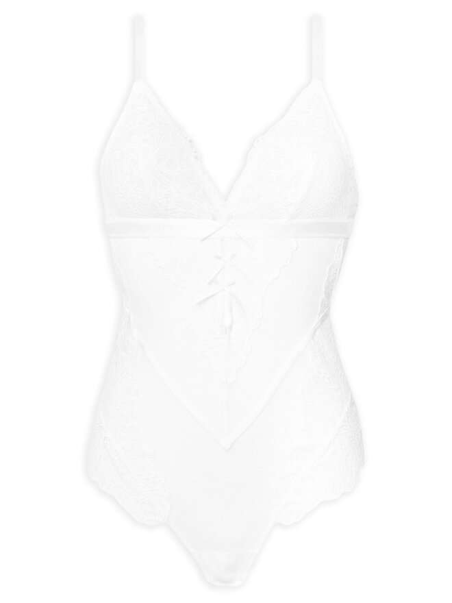 Hunkemöller Hunkemöller Bodi Posie 301853 Bela