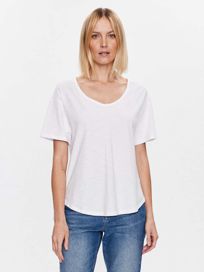 United Colors Of Benetton United Colors Of Benetton Футболка 3BVXD1033 Білий Relaxed Fit